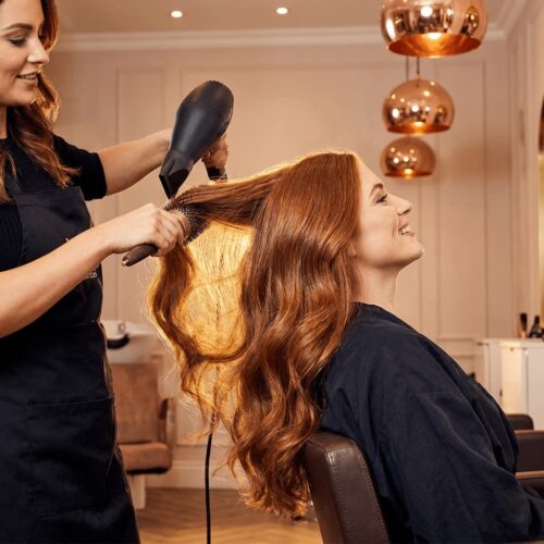 Professional blow dry