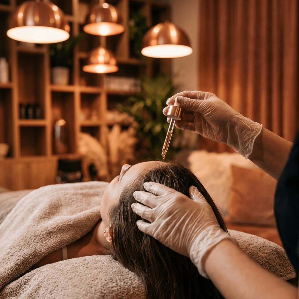 Professional scalp treatment