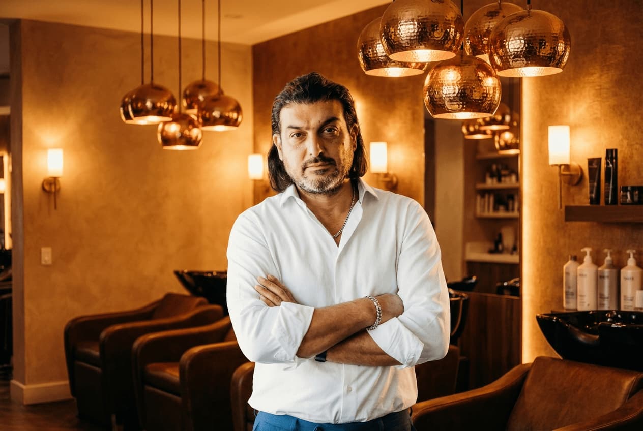 Inside Tomy B. Salon