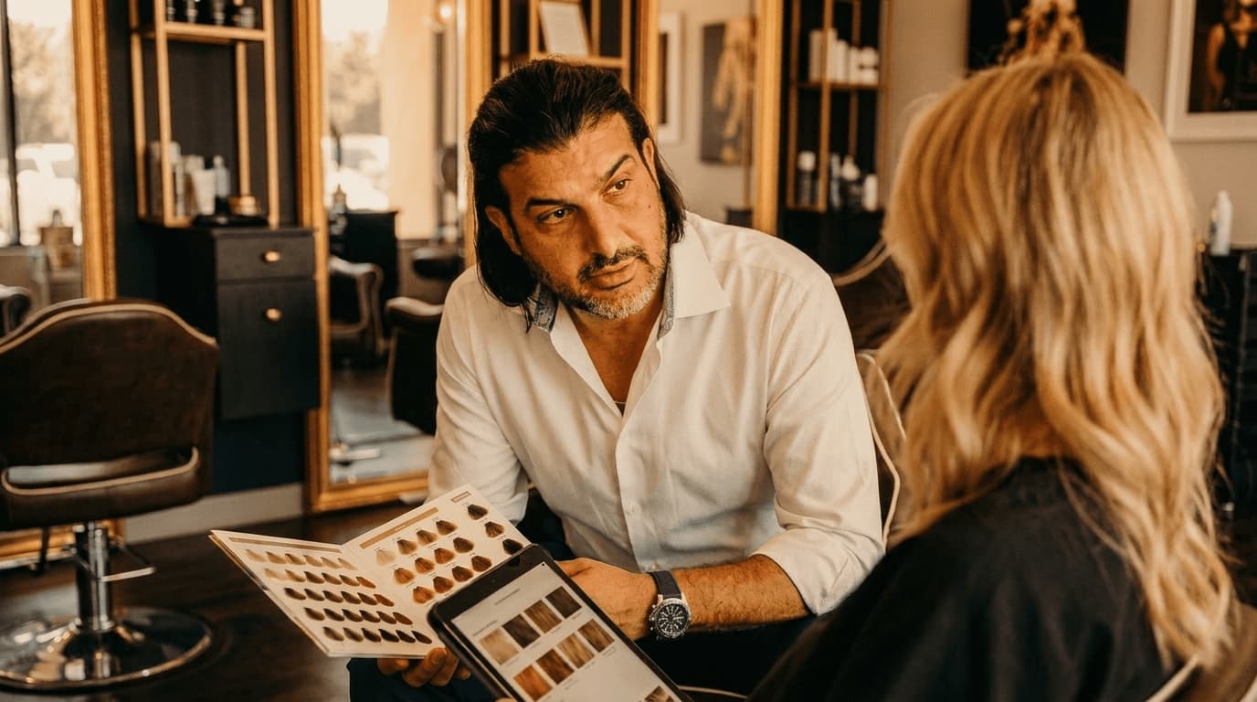 Tomy B. Salon Interior